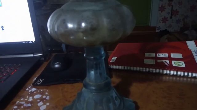 Старинная КЕРОСИНОВАЯ ЛАМПА. ОТДАЮ ДАРОМ смотреть онлайн