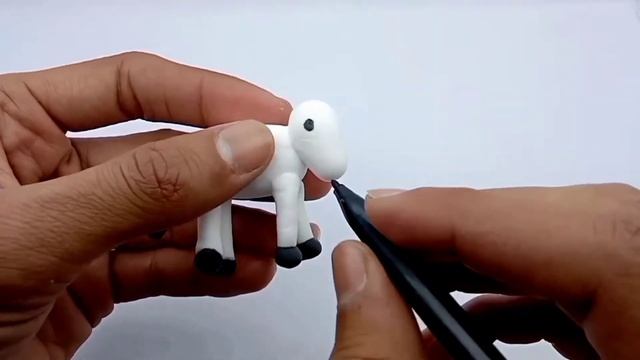 Diy how to make polymer clay miniature house, clay tree, panda, handmade clay stove