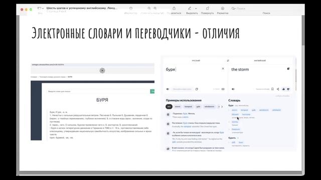 Лекция-беседа о пользе разных видов словарей. Нейролингвистика