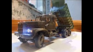 RC КрАЗ-256Б "Самосвал" Строительство RC модели своими руками RC KRAZ - 258W