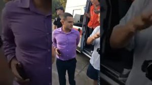 Упаковали zpsanek! В наручниках в райотдел Борисполь! Две сплошные перед полицией. #Zpsanek задержа