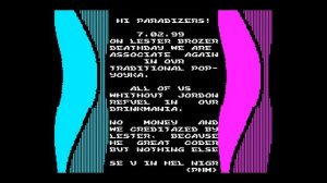 Party 11 - Syndrome [#zx spectrum AY Music Demo]