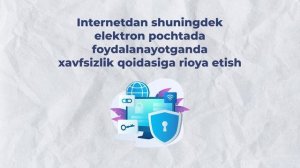 5 bob 3 mavzu  Elektron pochtada ishlash  Elektron pochta