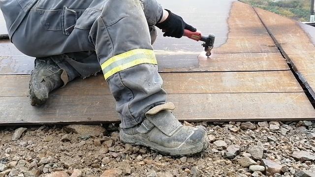 Работа плазморезом