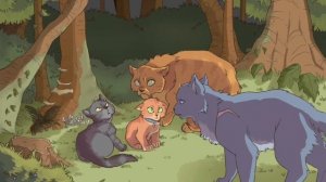 Аудио книга Коты воители "Стань диким!"глава один ( вторая часть).