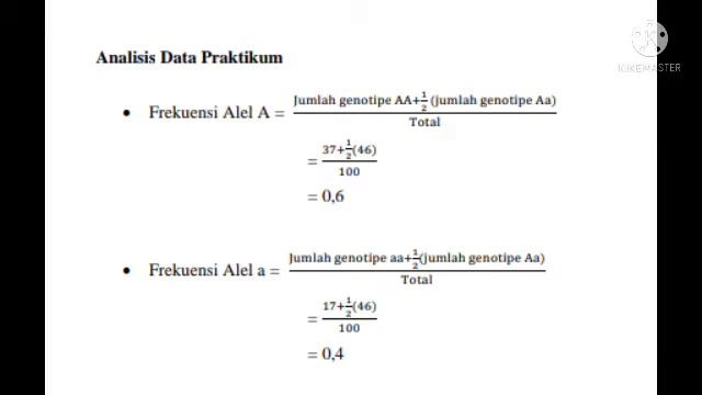 Pengujian Kesetimbangan Hardy-Weinberg A смотреть онлайн