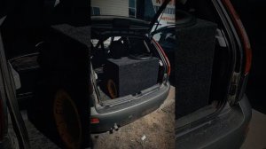 Сабвуфер УРАЛ ТТ 15 600Вт / Lada Kalina / Тестирую басс свеженаписанного минуса