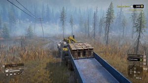 SnowRunner Состязание «Горящие бочки» RL mod.