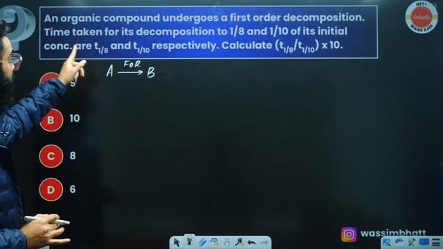 NEET 2023 - Chemical Kinetics Class 12 | Chemistry Class 12 Chapter 4 | NTA Abhyas Test | Wassim Si