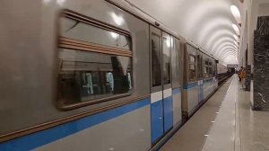 Обкатка Поезда Русич №0025 на станции Волоколамская Арбатско-Покроской линии