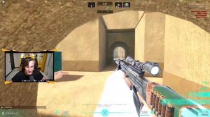 ИГРАЮ В ROBLOX РЕЖИМ STANDOFF 2!