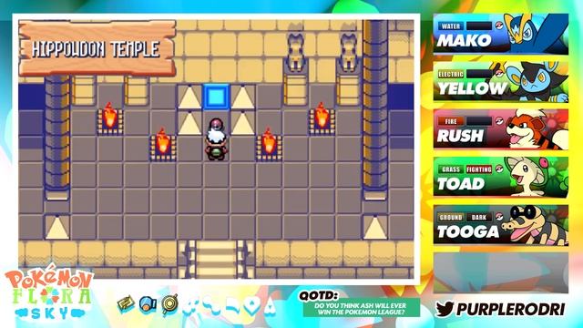 Let's Play Pokemon: Flora Sky - Part 11 - Surfing with Lapras! смотреть онлайн