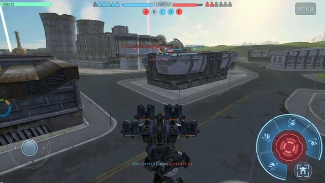 WAR ROBOTS Cambio de interfaz en batalla (Test Server 2.9.2) смотреть онлайн