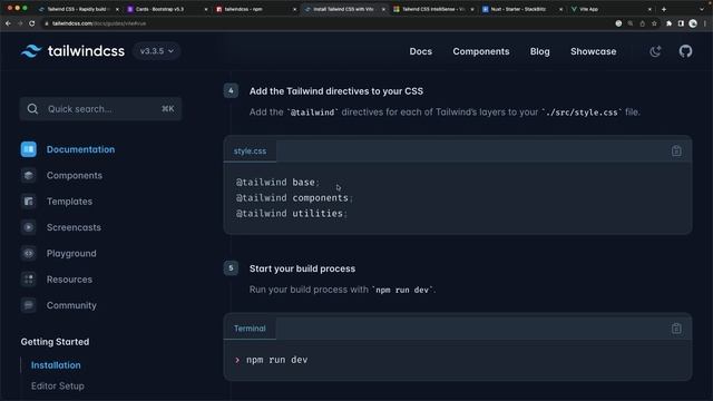 01_What is Tailwind and Installation with Vue and Nuxt