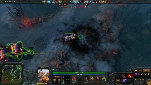 Arteezy (Techies) - Gameplay Dota 2 смотреть онлайн