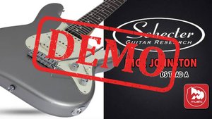 Электрогитара SCHECTER NICK JOHNSTON DS TRAD A - демонстрация звучания