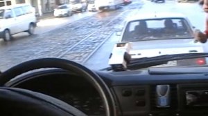 Работа изыскательской партии "Дорпроекта". Калининград, музей янтаря. 2008 год.
