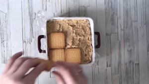 Торт из печенья и сметаны без выпечки Быстрый простой вкусный торт без духовки