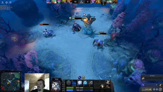 Dota 2 dual lane challenge 2.0 Episode 55: Tusk & Ursa смотреть онлайн