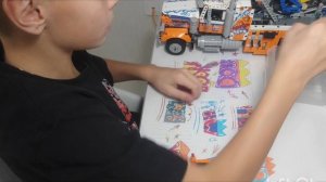 рамный джип из лего