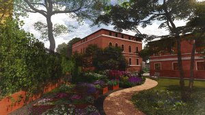 Литературный сад усадьба Н.А. Добролюбова в Нижнем Новгороде