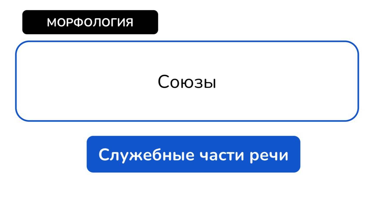 СОЮЗЫ