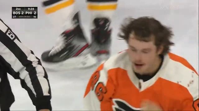 Joel Farabee vs Charlie McAvoy. 20 november 2021 смотреть онлайн