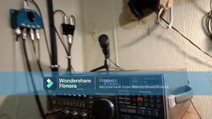 25.07.2023 Трансивер Yaesu FT767GX.  Настройка антенны Inverted_V.  Тестовые QSO.