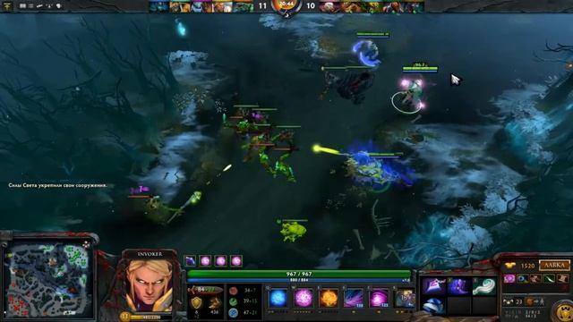 Гайд Invoker Толкает по самые помидоры смотреть онлайн