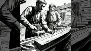 Сюжет из легенды о мести княгини Ольги древлянам