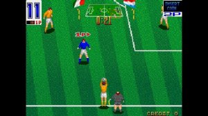 Hat Trick Hero (1990) [Arcade] [4K] | Taito Corporation