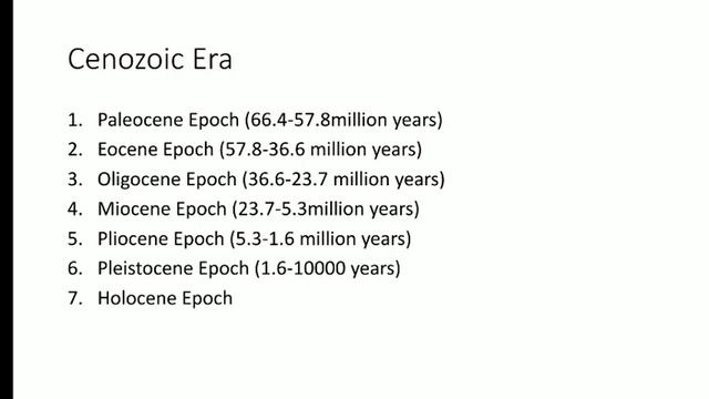 Flora and fauna life in Cenozoic era смотреть онлайн