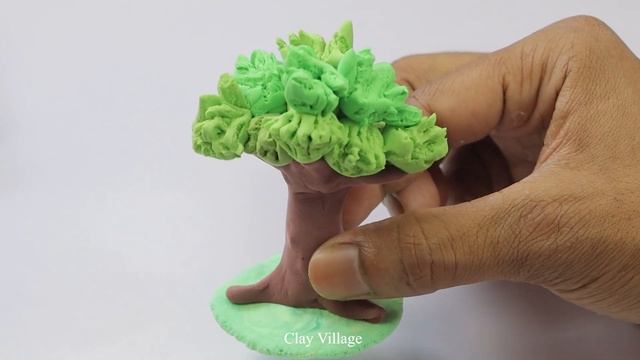 EASY to make polymer clay miniature house, kitchen set, tractor, Chaff cutter machine | Clay Villag