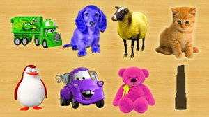 Мультик головоломка для малышей. Угадай силуэт или пазл