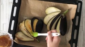 Обалденно вкусно красиво!  Как запечь баклажаны веером в духовке с помидорами и сыром без майонеза