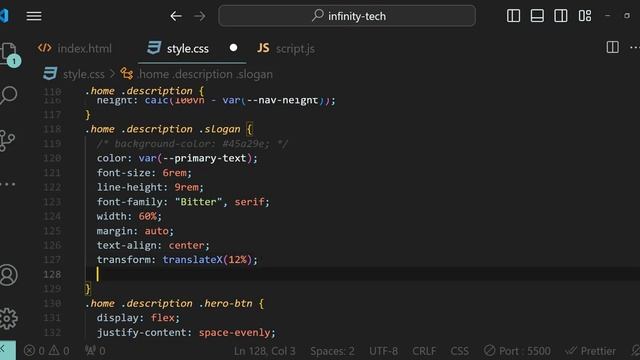 Responsive Website with HTML CSS JS | IT Company | Part III