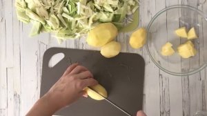 Мало кто так готовит! Вкуснейшая тушеная капуста с мясом и картошкой Овощное рагу - вкусный ужин