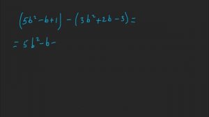 7-06. Сложение и вычитание многочленов