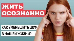 Как уменьшить шум в нашей жизни? |  Жить осознанно