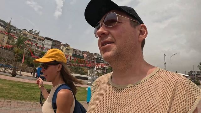 Прогулка по Алании. подъём на крепость. Апрель 2024 смотреть онлайн