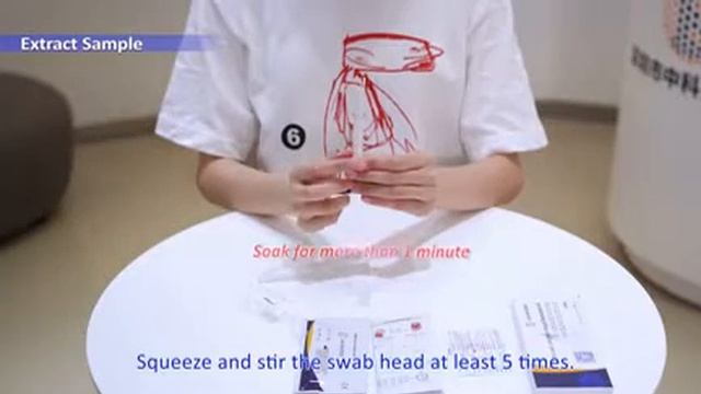 CAS-SARS-CoV-2 Test Kit - antigen rapid nose test 1 pc. смотреть онлайн