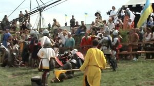 Бои рыцарей в битве наций