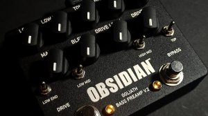 Obsidian Goliath Bass Preamp V2 Cabsim Out & Main Out / Демо работы встроенного кабсима