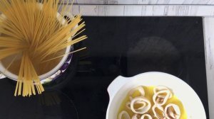 Паста с кальмарами в сливочном соусе  Макароны с морепродуктами  Спагетти с кальмарами в соусе