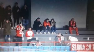 Sektor hosté zimní stadion Šumperk 21.11.2021