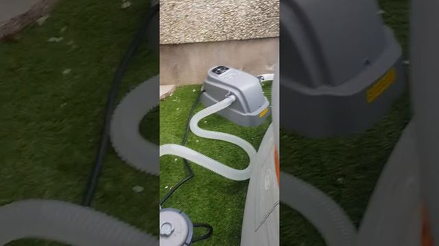 Best way Easy set 10ft pool with filter and heater set up смотреть онлайн