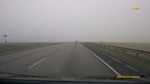 Разъезд со встречкой. Участок трассы Р22 (Е-119) северного обхода Тамбова.