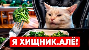 Коты НЕ могут и НЕ должны быть ВЕГАНАМИ