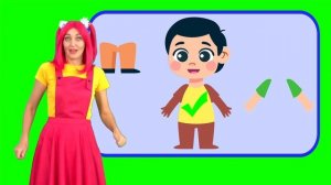 Части тела | Детские Песенки от Даны