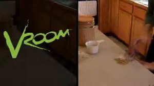 Применение Vroom просыпанный сахар (встроенные пылесосы VACUMAID)
